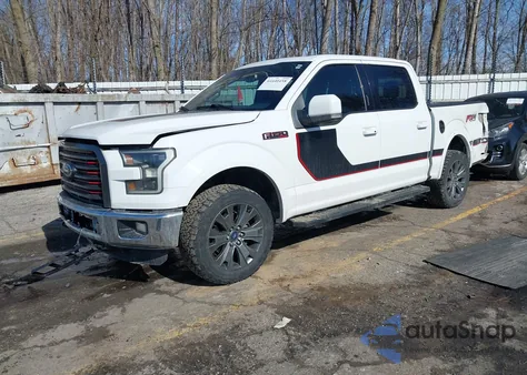 2016 Ford F-150 Lariat from USA, damaged, VIN 1FTEW1EF0GFC69923